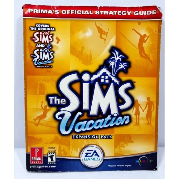 The Sims: Vacation EA Games Prima's Official Strategy Guide video game book - Picture 1 of 7
